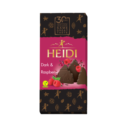 HEIDI赫蒂樹莓黑巧克力制品